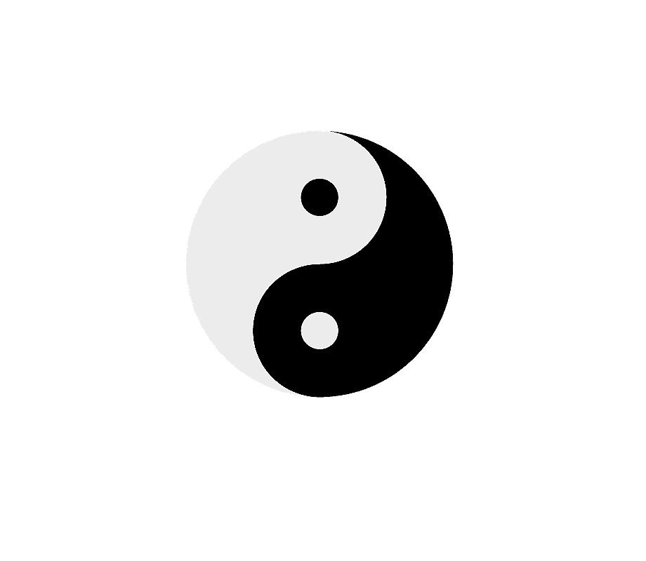 yin and yang logo
